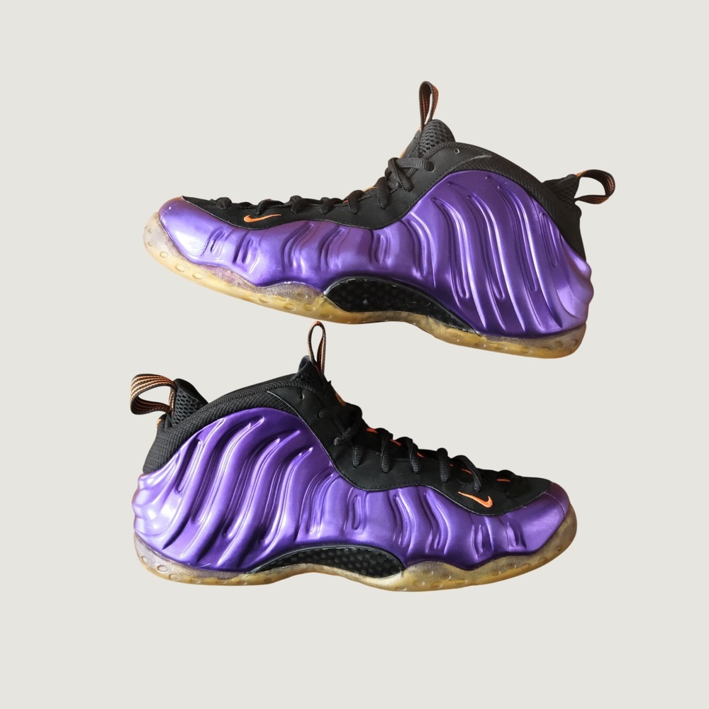Nike Air Foamposite One Phoenix Suns Purple Orange Black Sneakers 314996-501 12